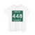 Michigan 448 Delta County (Michigan) (Road Sign) T-Shirt