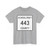 Michigan 443 Schoolcraft County (Michigan) (Road Sign) T-Shirt