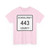 Michigan 443 Schoolcraft County (Michigan) (Road Sign) T-Shirt