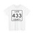 Michigan 433 Luce County (Michigan) (Road Sign) T-Shirt