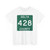 Michigan 428 Delta County (Michigan) (Road Sign) T-Shirt