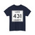 Michigan 431 Luce County (Michigan) (Road Sign) T-Shirt