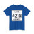 Michigan 421N Luce County (Michigan) (Road Sign) T-Shirt