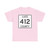 Michigan 412 Luce County (Michigan) (Road Sign) T-Shirt