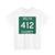 Michigan 412 Delta County (Michigan) (Road Sign) T-Shirt
