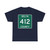 Michigan 412 Delta County (Michigan) (Road Sign) T-Shirt