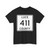 Michigan 411 Luce County (Michigan) (Road Sign) T-Shirt