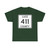 Michigan 411 Luce County (Michigan) (Road Sign) T-Shirt