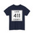 Michigan 411 Luce County (Michigan) (Road Sign) T-Shirt