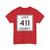 Michigan 411 Luce County (Michigan) (Road Sign) T-Shirt