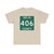 Michigan 406 Delta County (Michigan) (Road Sign) T-Shirt