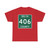 Michigan 406 Delta County (Michigan) (Road Sign) T-Shirt