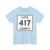 Michigan 417 Luce County (Michigan) (Road Sign) T-Shirt