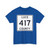 Michigan 417 Luce County (Michigan) (Road Sign) T-Shirt