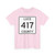 Michigan 417 Luce County (Michigan) (Road Sign) T-Shirt