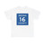 Medina County Route 16 OH (Ohio) (Road Sign) T-Shirt