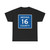 Medina County Route 16 OH (Ohio) (Road Sign) T-Shirt