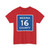 Medina County Route 16 OH (Ohio) (Road Sign) T-Shirt