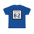 MT-82 (Montana) (Road Sign) T-Shirt