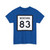 MT-83 (Montana) (Road Sign) T-Shirt