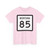 MT-85 (Montana) (Road Sign) T-Shirt