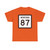 MT-87 (Montana) (Road Sign) T-Shirt