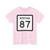 MT-87 (Montana) (Road Sign) T-Shirt