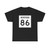 MT-86 (Montana) (Road Sign) T-Shirt