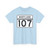 MD Route 107 (Maryland) (Road Sign) T-Shirt