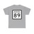 MT-89 (Montana) (Road Sign) T-Shirt