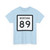 MT-89 (Montana) (Road Sign) T-Shirt