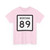 MT-89 (Montana) (Road Sign) T-Shirt
