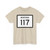 MT-117 (Montana) (Road Sign) T-Shirt