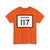 MT-117 (Montana) (Road Sign) T-Shirt