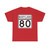 MD Route 80 (Maryland) (Road Sign) T-Shirt