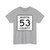Martin County Route 53 MN (Minnesota) (Road Sign) T-Shirt