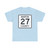 Martin County Route 27 MN (Minnesota) (Road Sign) T-Shirt