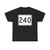 MA Route 240 (Massachusetts) (Road Sign) T-Shirt