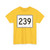 MA Route 239 (Massachusetts) (Road Sign) T-Shirt