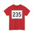 MA Route 235 (Massachusetts) (Road Sign) T-Shirt