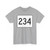 MA Route 234 (Massachusetts) (Road Sign) T-Shirt