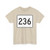 MA Route 236 (Massachusetts) (Road Sign) T-Shirt