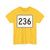 MA Route 236 (Massachusetts) (Road Sign) T-Shirt