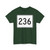 MA Route 236 (Massachusetts) (Road Sign) T-Shirt