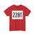 MA Route 228T (Massachusetts) (Road Sign) T-Shirt