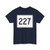 MA Route 227 (Massachusetts) (Road Sign) T-Shirt