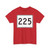 MA Route 225 (Massachusetts) (Road Sign) T-Shirt