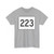 MA Route 223 (Massachusetts) (Road Sign) T-Shirt