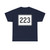 MA Route 223 (Massachusetts) (Road Sign) T-Shirt