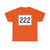 MA Route 222 (Massachusetts) (Road Sign) T-Shirt